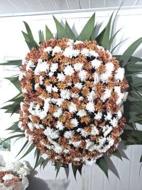 Coroa de flores padrão